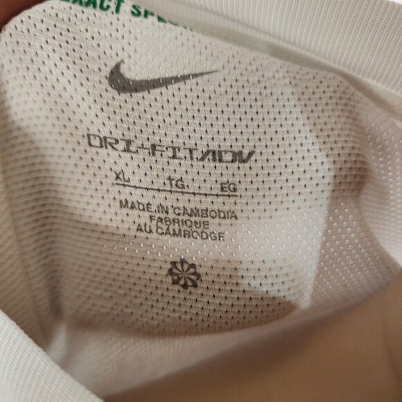 Nike Men’s Rafa Dri-FIT ADV Short-Sleeve Tennis Knit Top Shirt Men XL FD5409-100 - Picture 7 of 11